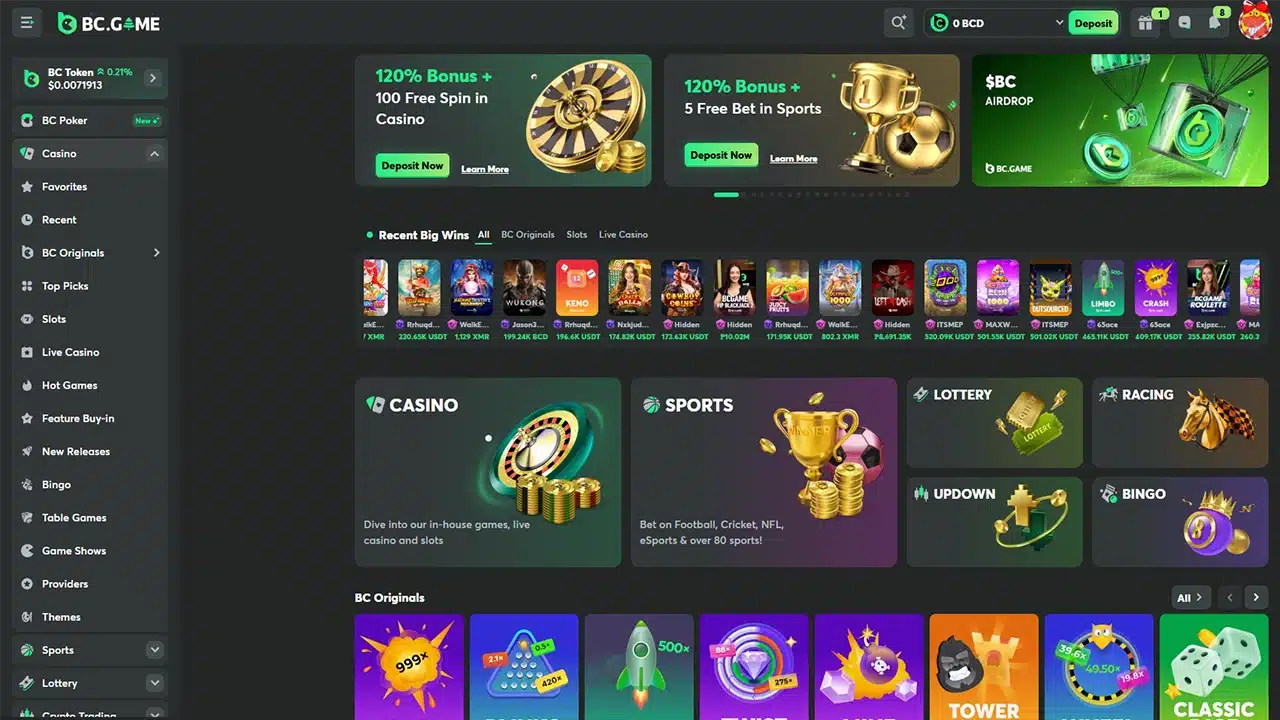 BC.Game crypto casino