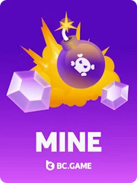 Mines original crypto game logo