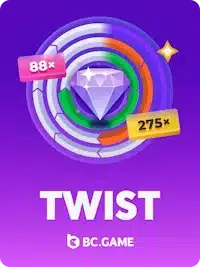 Twist original crypo game from BC.Game casino
