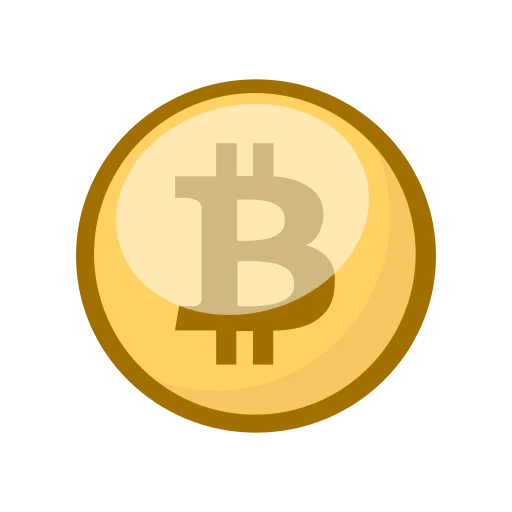 Bitcoin coin icon