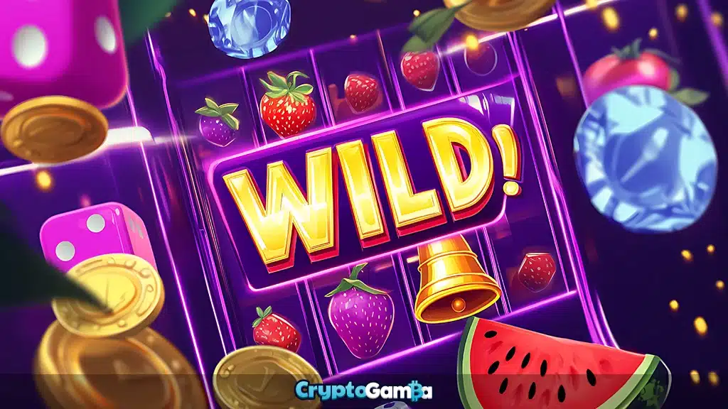 Video slot symbols, fruits, dices, jewels