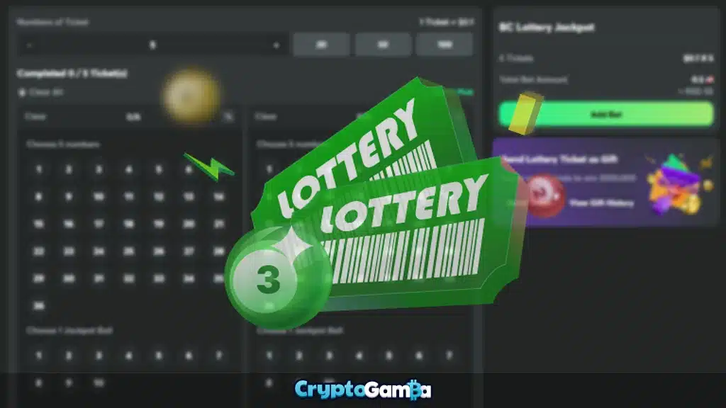 BC.Game crypto casino lottery