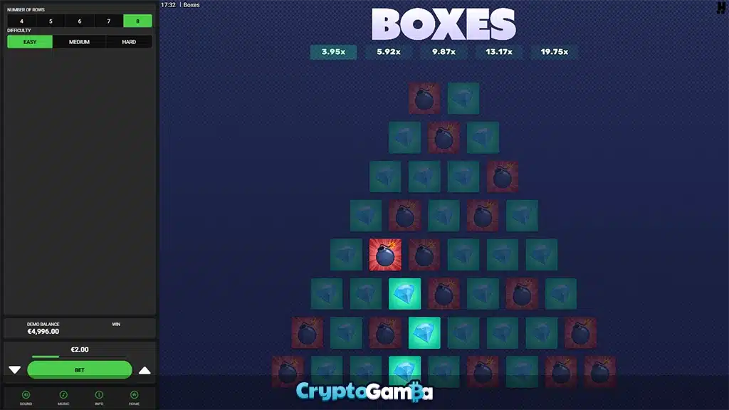 Boxes Dare2Win playthrough