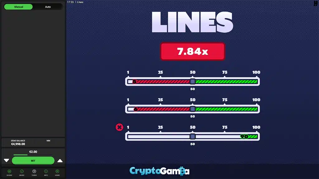 Lines Dare2Win playthrough
