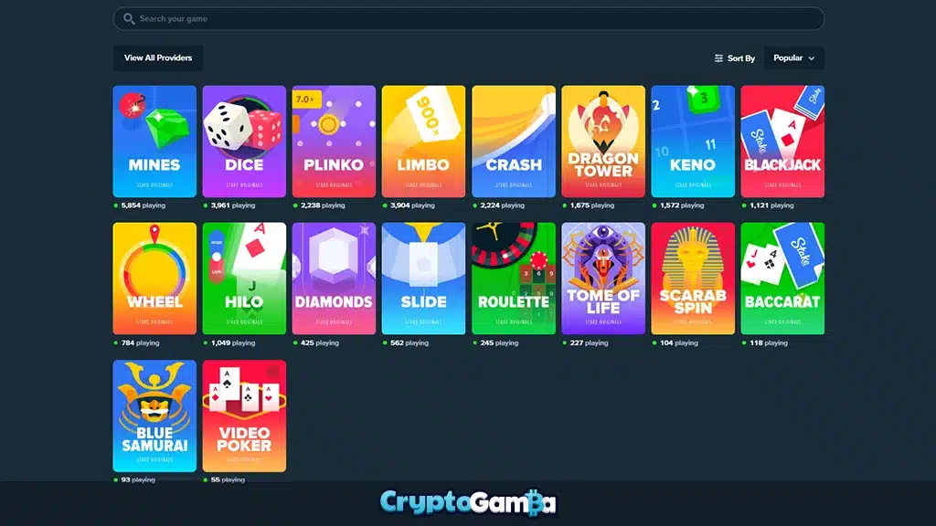 Stake casino original games