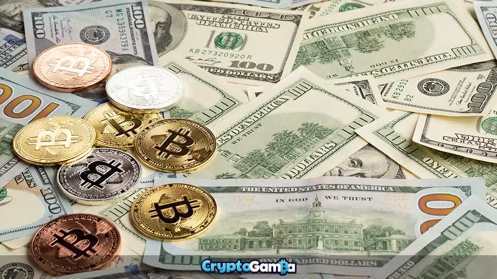 Bitcoins and dollars
