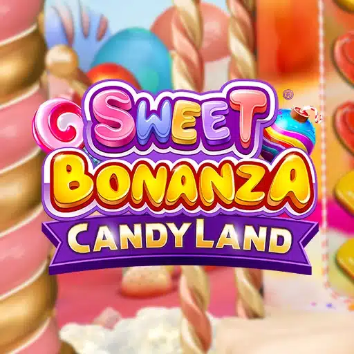 Sweet Bonanza CandyLand game show logo
