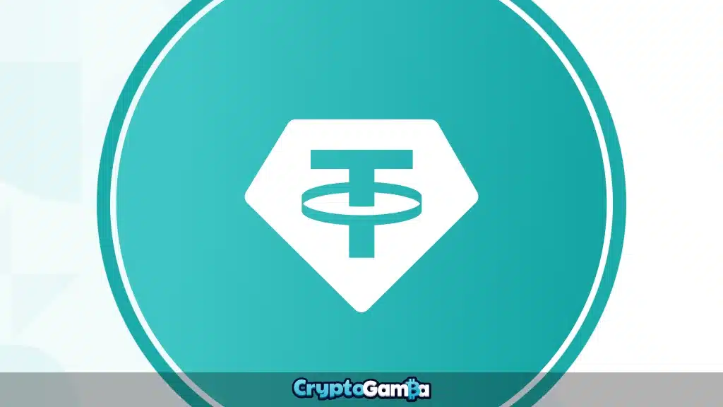 Tether crypto coin logo