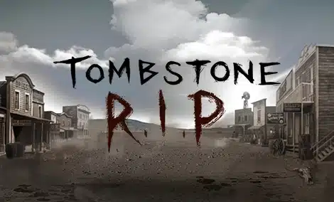 Tombstone R.I.P. video slot logo
