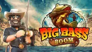 Big Bass Boom Charater with Logo and Bass