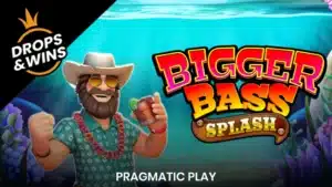 Bigger bass splash character and logo