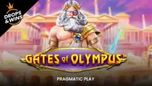 Gates of Olympus character and logo