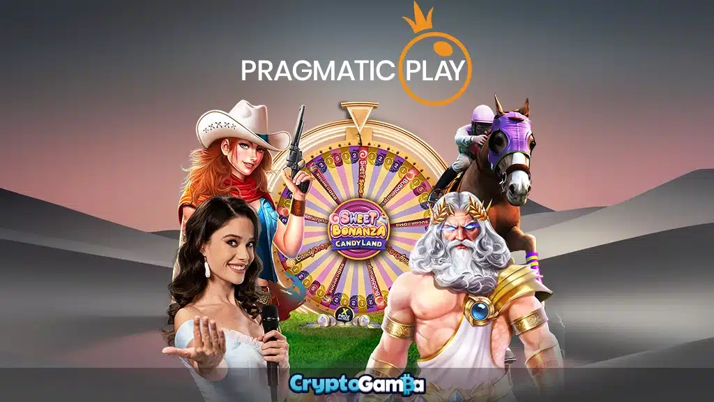 Pragmatic Play characters and logo