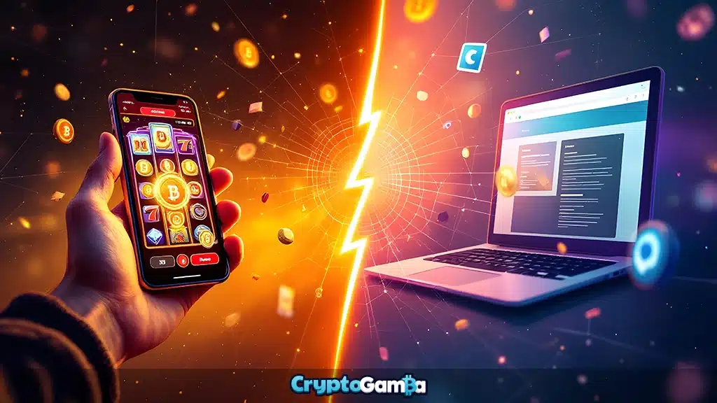 Casino Apps vs In-Browser Play at Crypto Casino