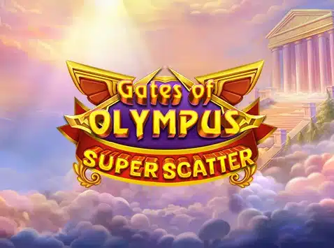 Gates of Olympus Super Scatter video slot logo
