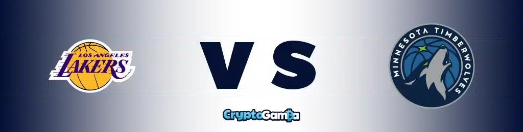 Lakers vs Timberwolves NBA Match Preview Banner