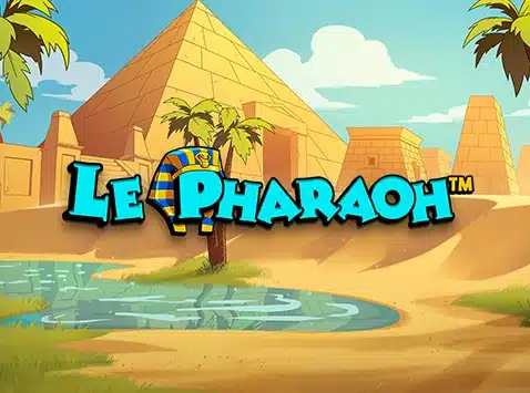 Le Pharaoh video slot logo
