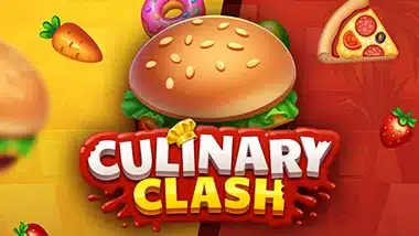 Culinary Clash video slot logo