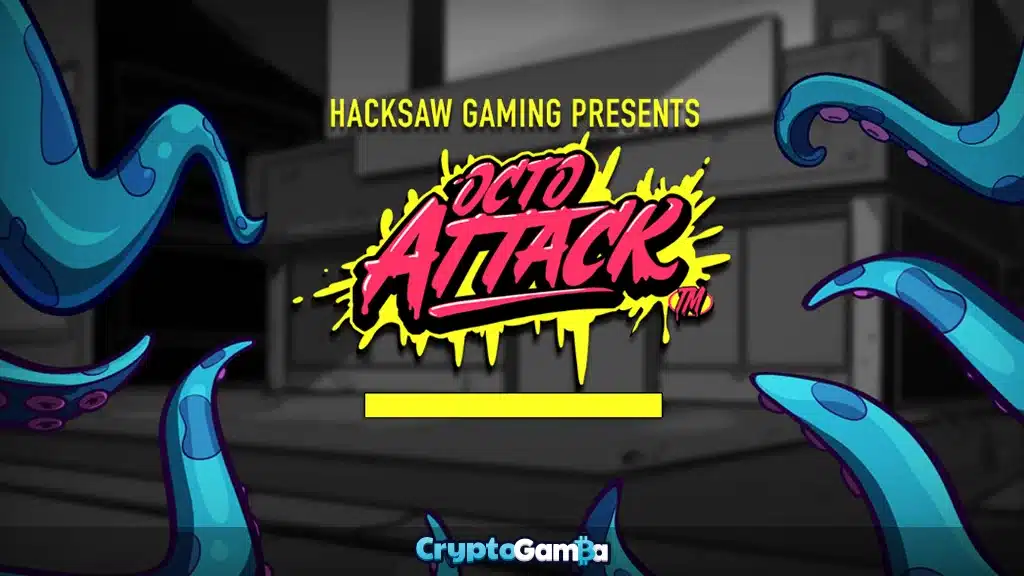 Hacksaw Gaming Octo Atack video slot logo