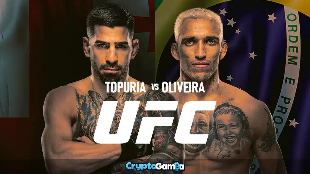 Ilia Topuria vs Charles Oliveira fight card UFC 317