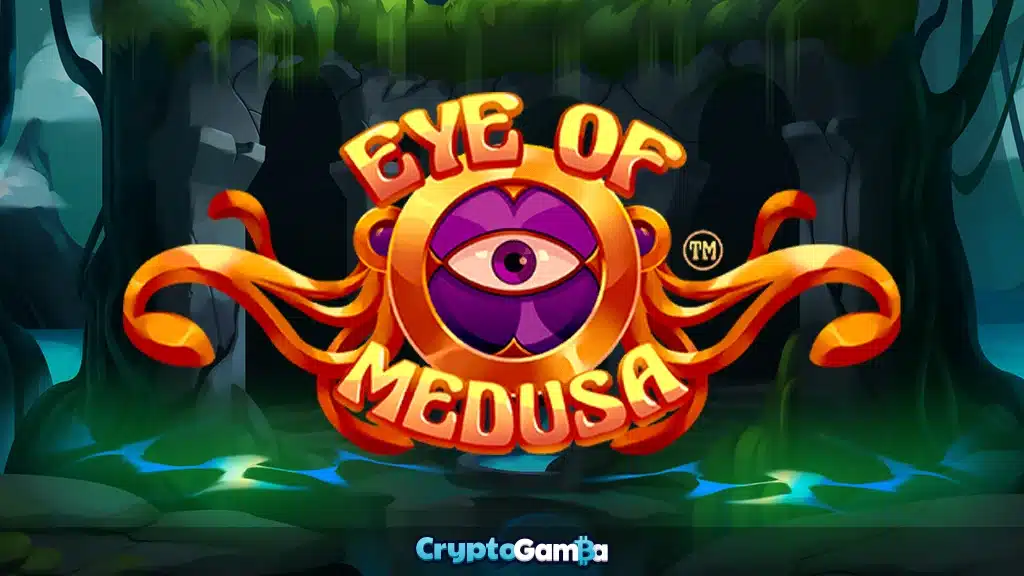 Hacksaw Gaming Eye of Medusa video slot logo