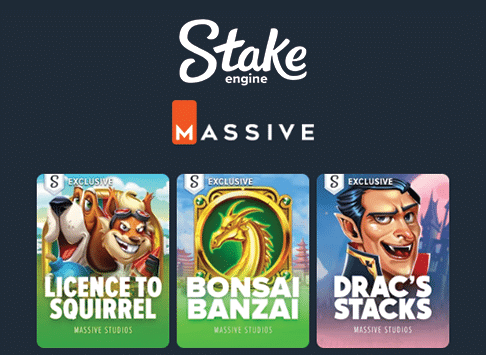 Stake Engine studio Massive Studios logo
